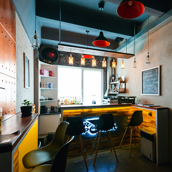 Кофе-зона для гостей